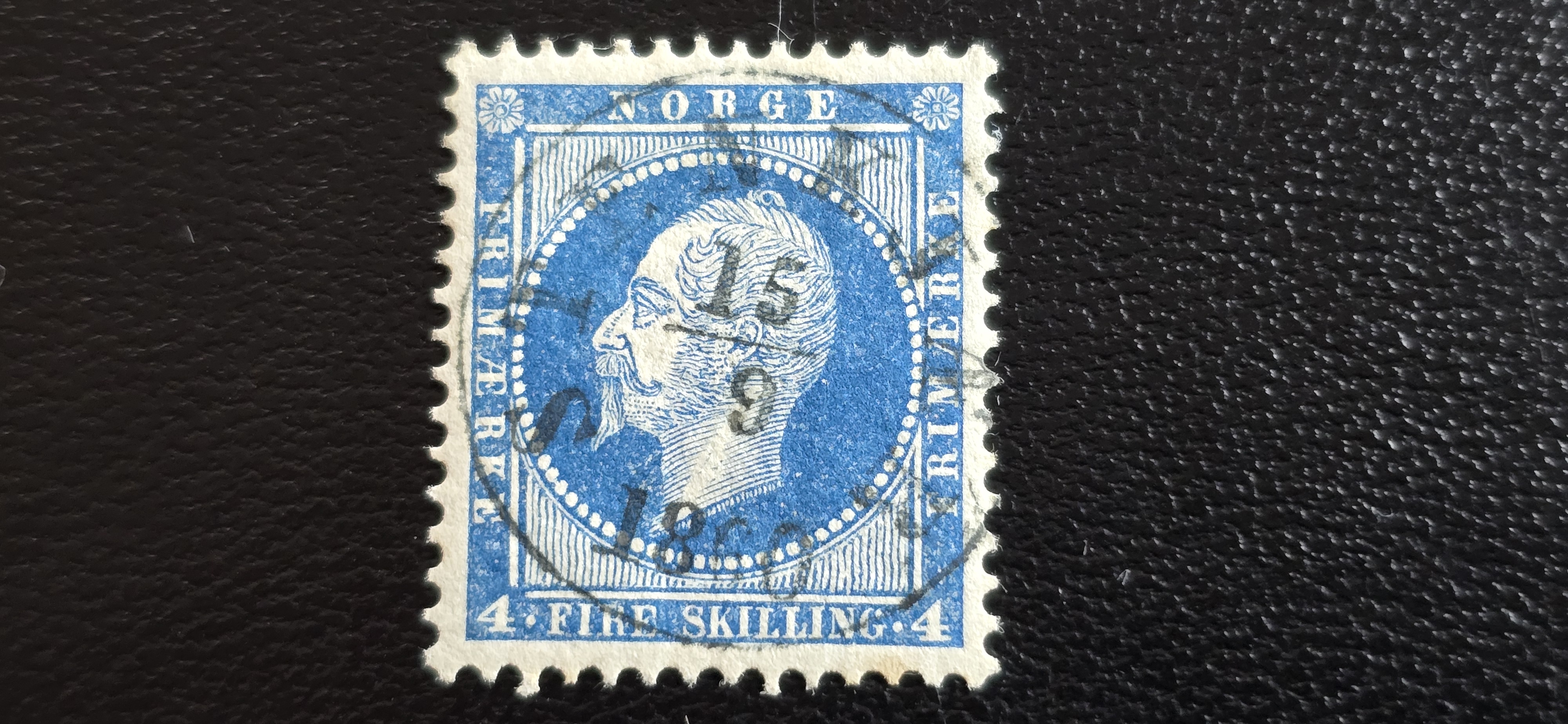 STENKJÆR 15 9 1860 NK 4 4sKILL OSCAR  N-T