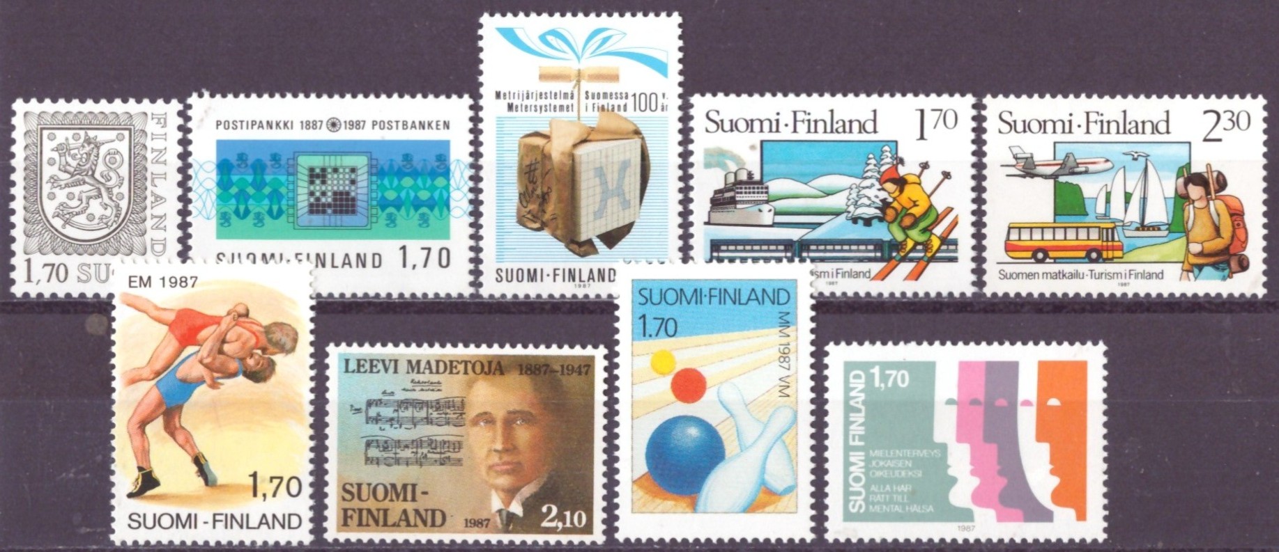 FINLAND. AFA 1007-15. POSTFRISK** (60,-)