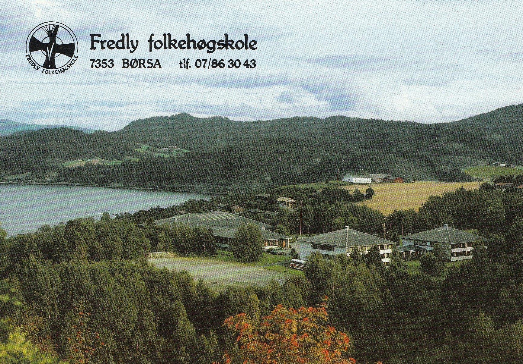 Fredly folkehøgskole , Børsa . Aune F-12036-6