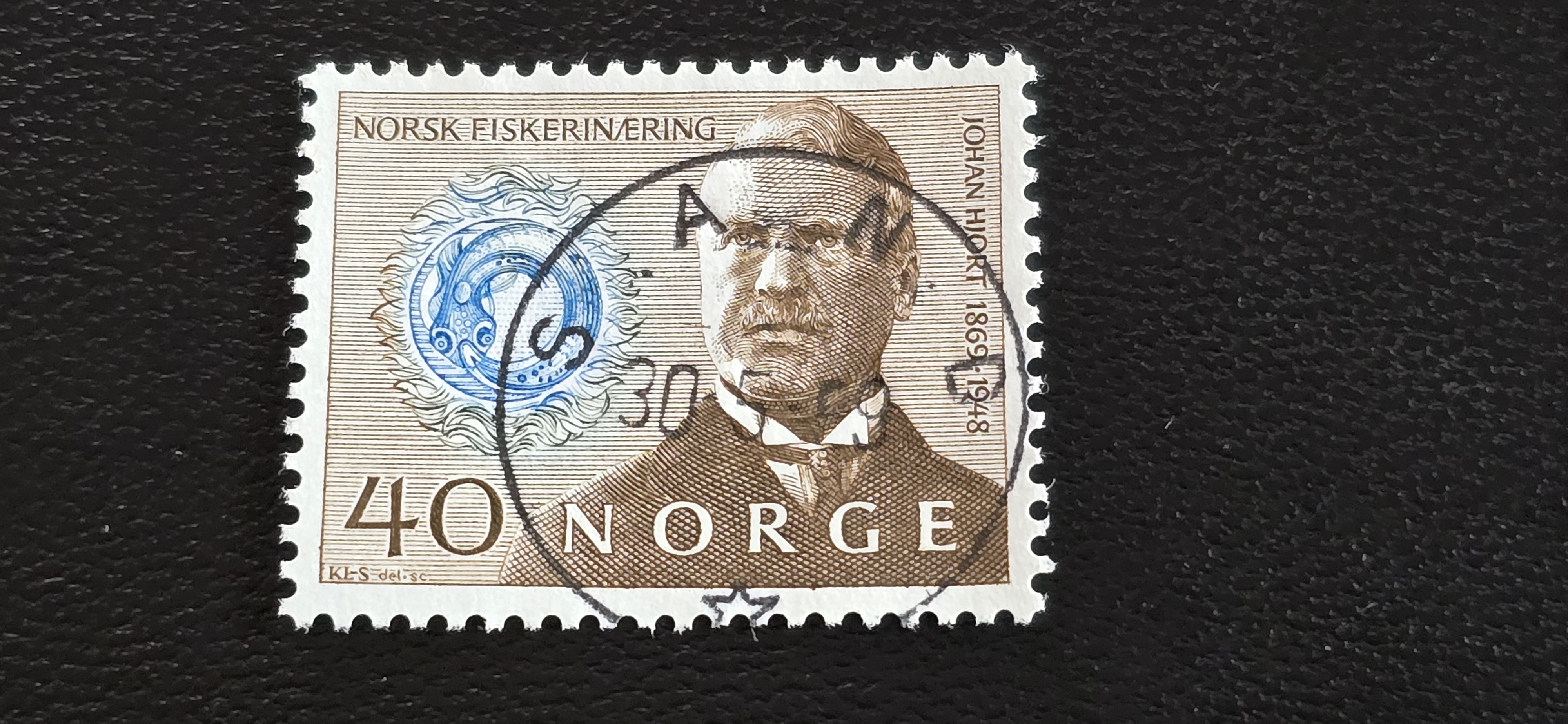 SAND 30-5-69 NK 628 HJORT FØRSTEDAG ROGALAND