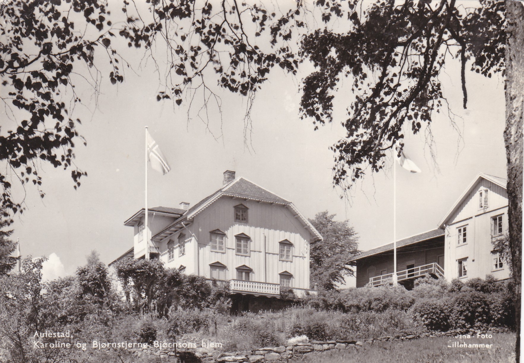 Aulestad. Karoline og Bjørnstjerne Bjørnsons Hjem ( Mesna-foto )