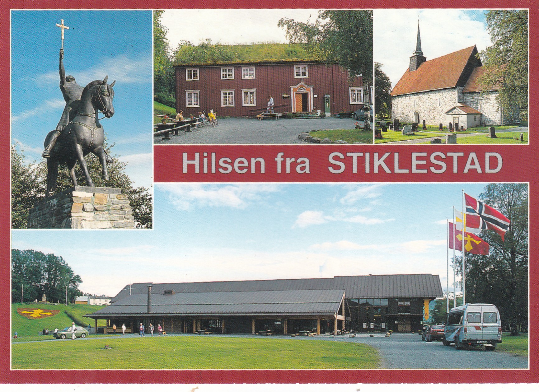 Stiklestad, 4-bilders ( Aune M-15559-4) lux-stp STJØRDAL
