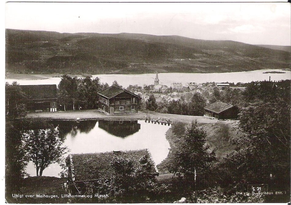 Utsigt over Maihaugen. D. Stribolt S 21