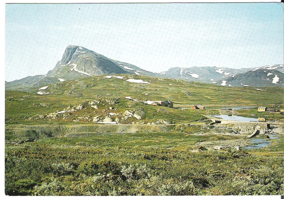 Valdresflyvegen mot Bitihorn 1977. Normann G-35-238