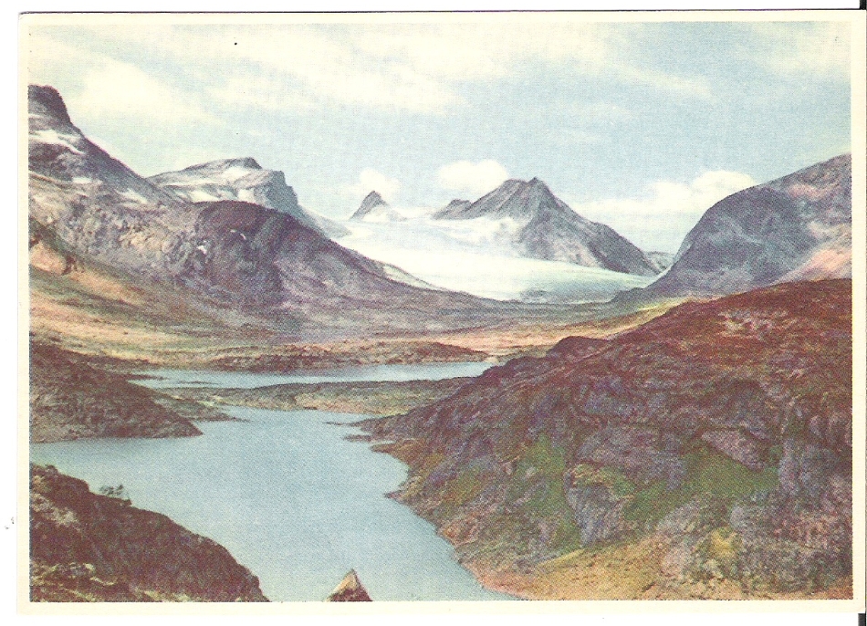 Mjølkedalsbreen. B.Oppi