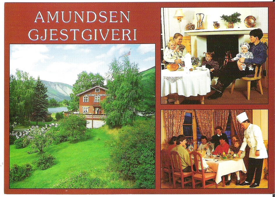 Amundsen Gjestgiveri. Døla-Bilde