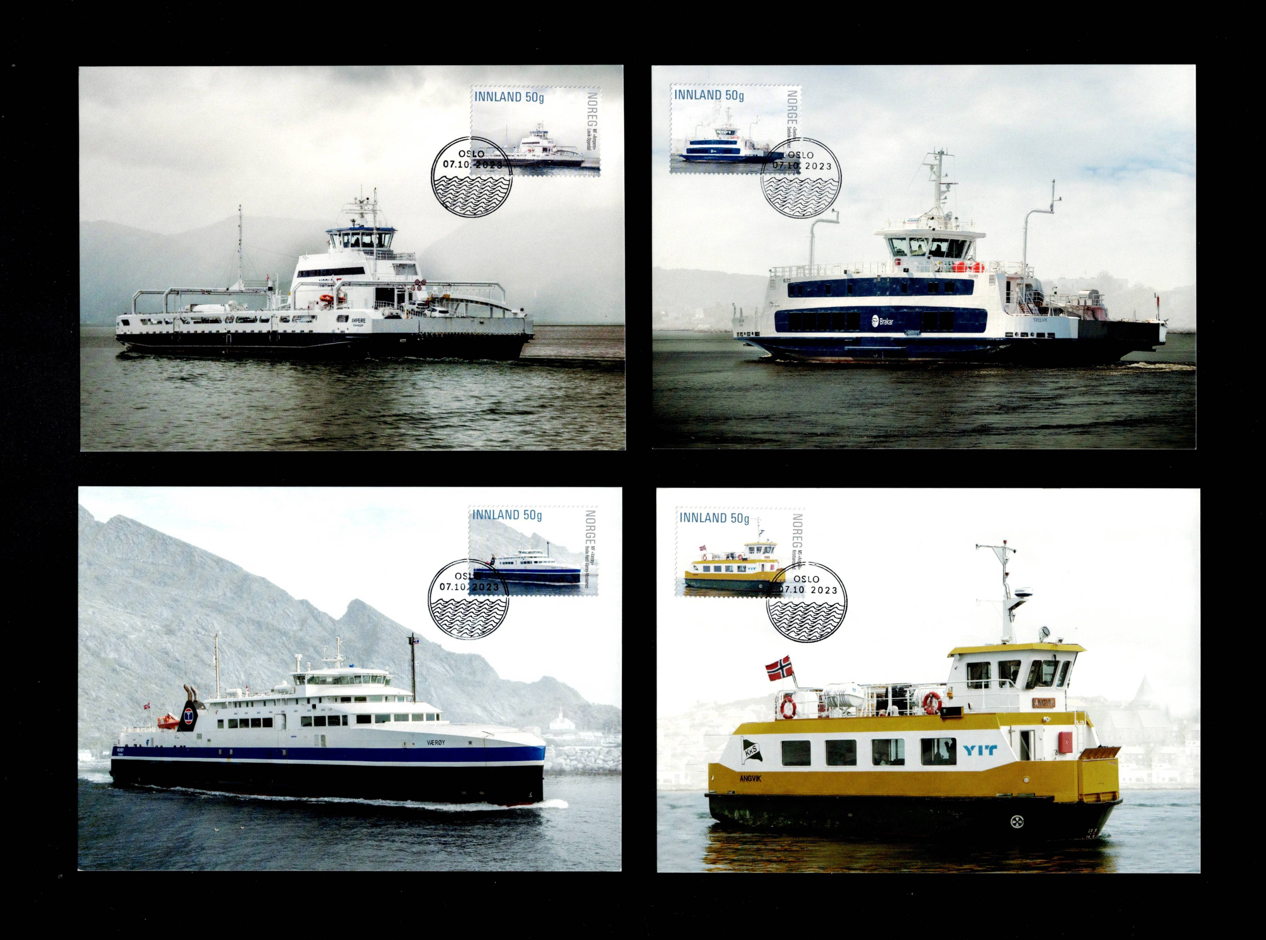FDC 2023 NK2105-08 FERJER på kort