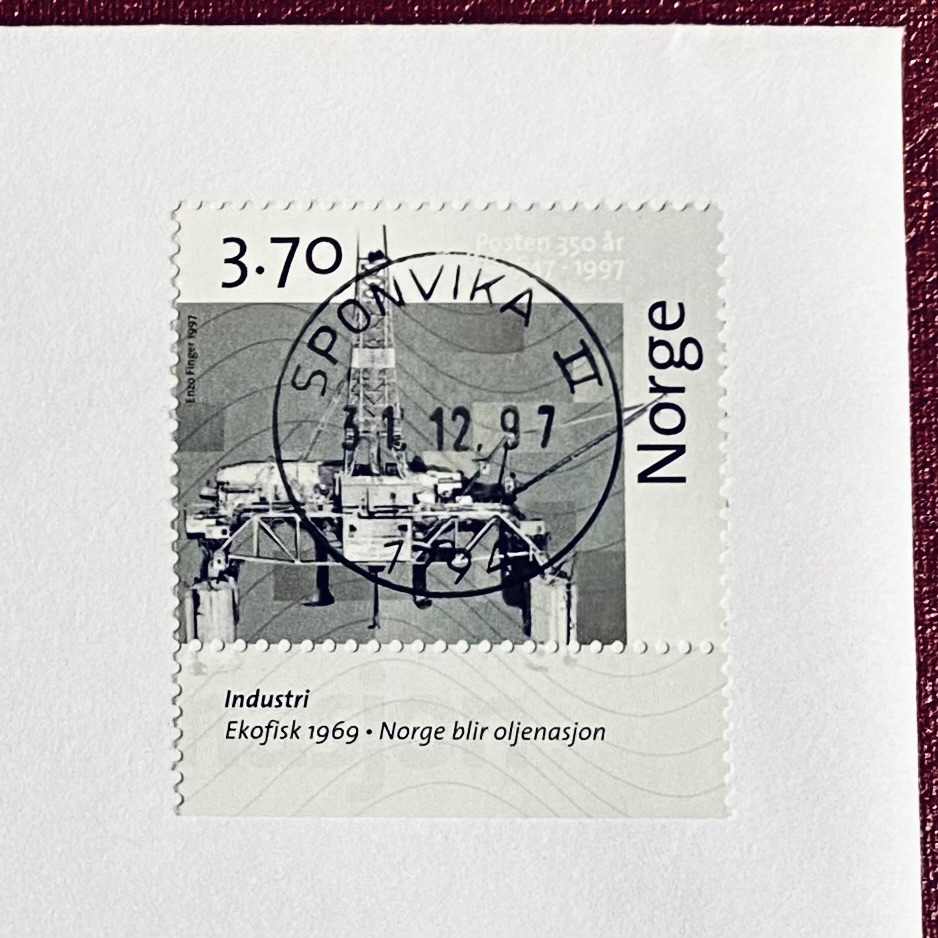 NK 1299 Sponvika - Siste dag 31.12.97 Signert, Nummerert