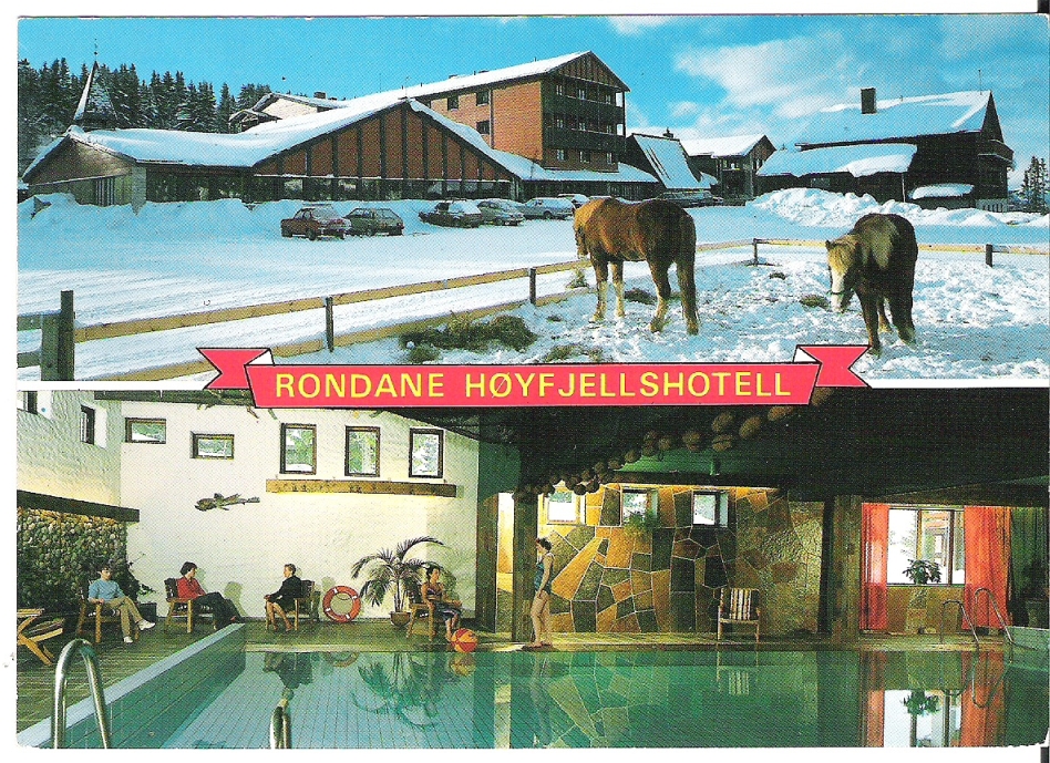 Rondane Høyfjellshotell 1985. Normann G-7-255