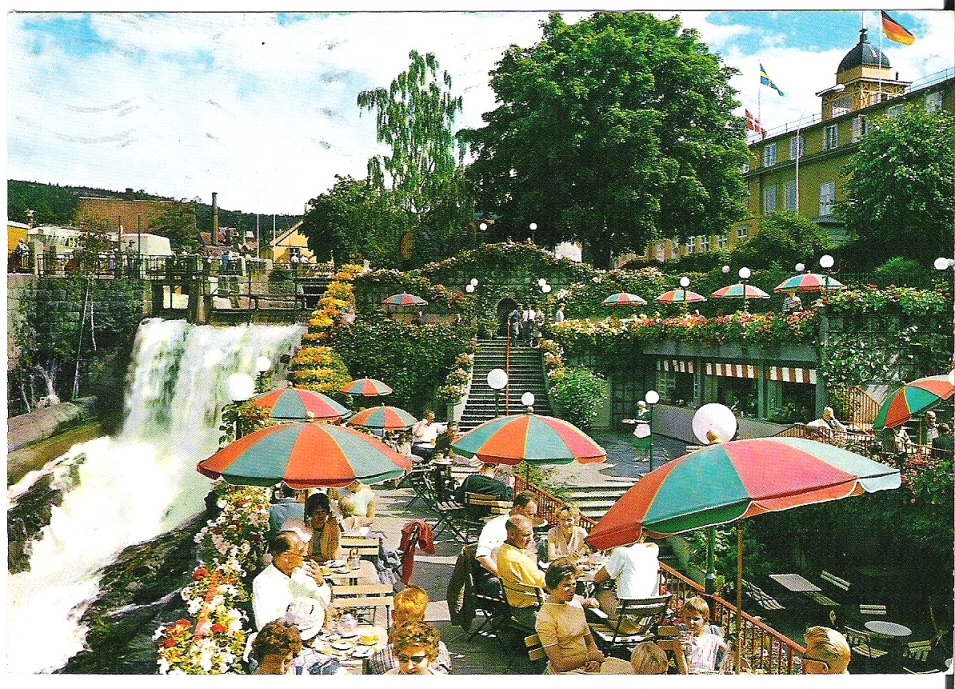 Victoria Hotel, sommerrestauranten 1978. Normann G-B-24
