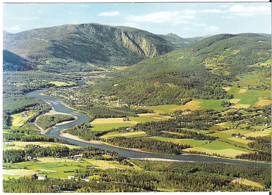 Gudbrandsdalslågen ved Vinstra. Normann G-8-34