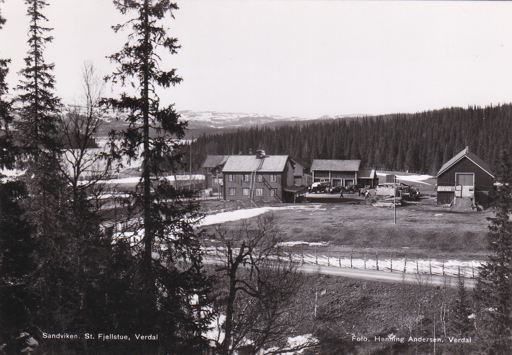 Sandviken. St. Fjellstue, Verdal ( Henning Andersen)