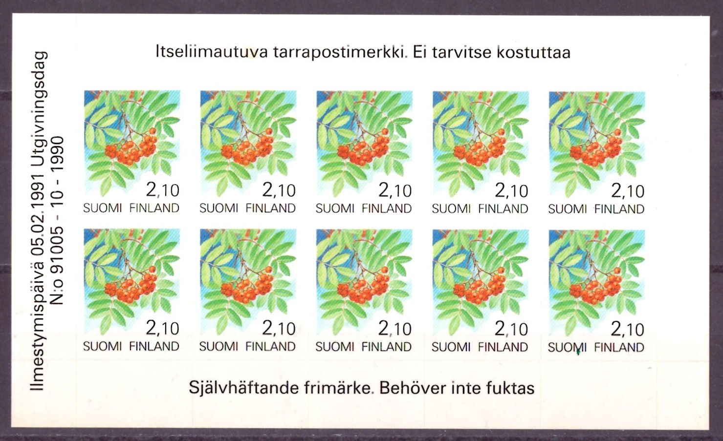 FINLAND. AFA 1116a. (Hefte) POSTFRISK**    (70,-)