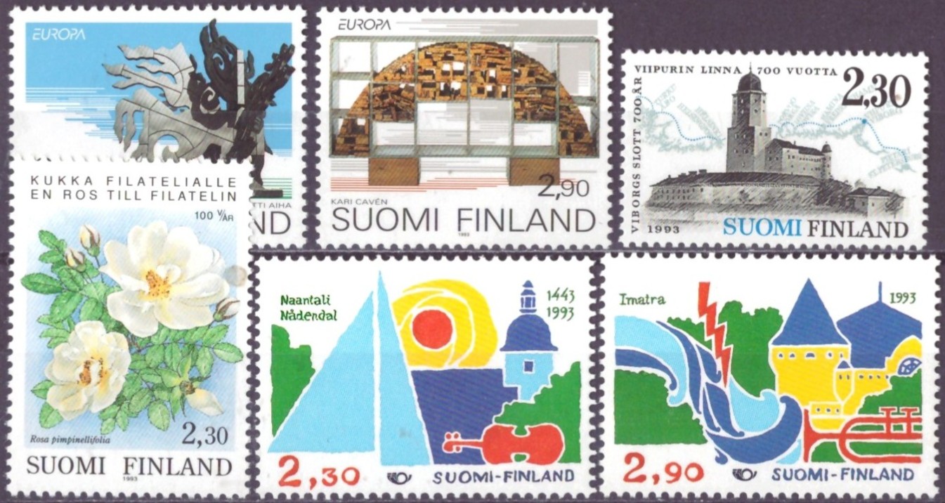 FINLAND. AFA 1195-1200. POSTFRISK** (58,-)
