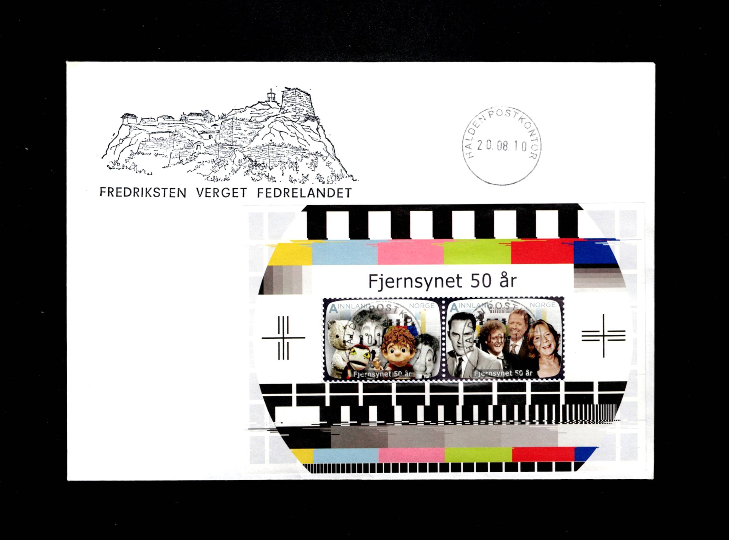 FDC 2010 BK39 HALDEN vignet Fredriksten