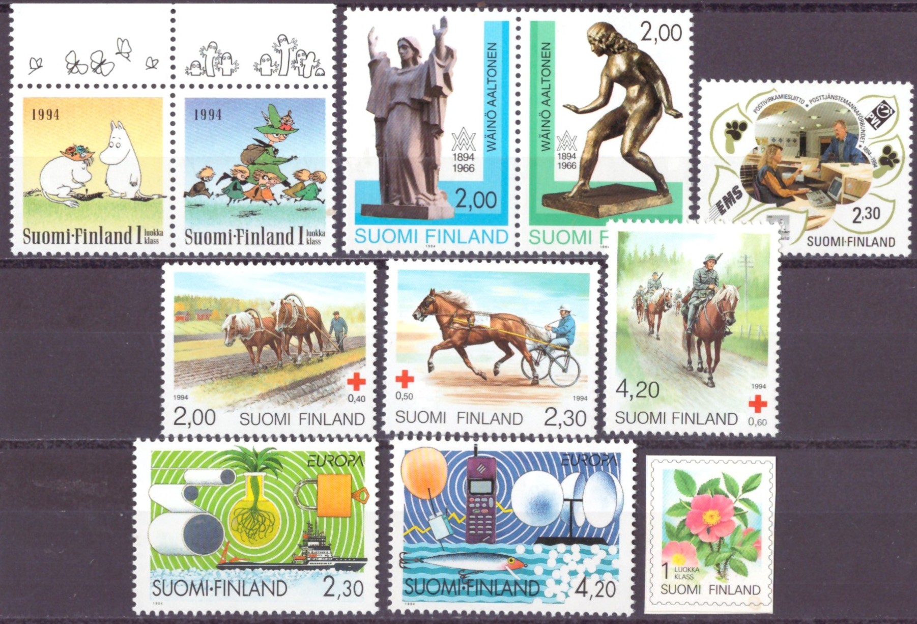 FINLAND. AFA 1229-39. POSTFRISK**    (158,-)