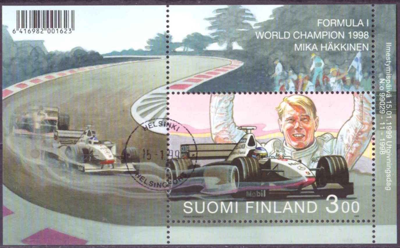 FINLAND AFA 1449. PENT RUNDSTEMPLA.    (14,-)