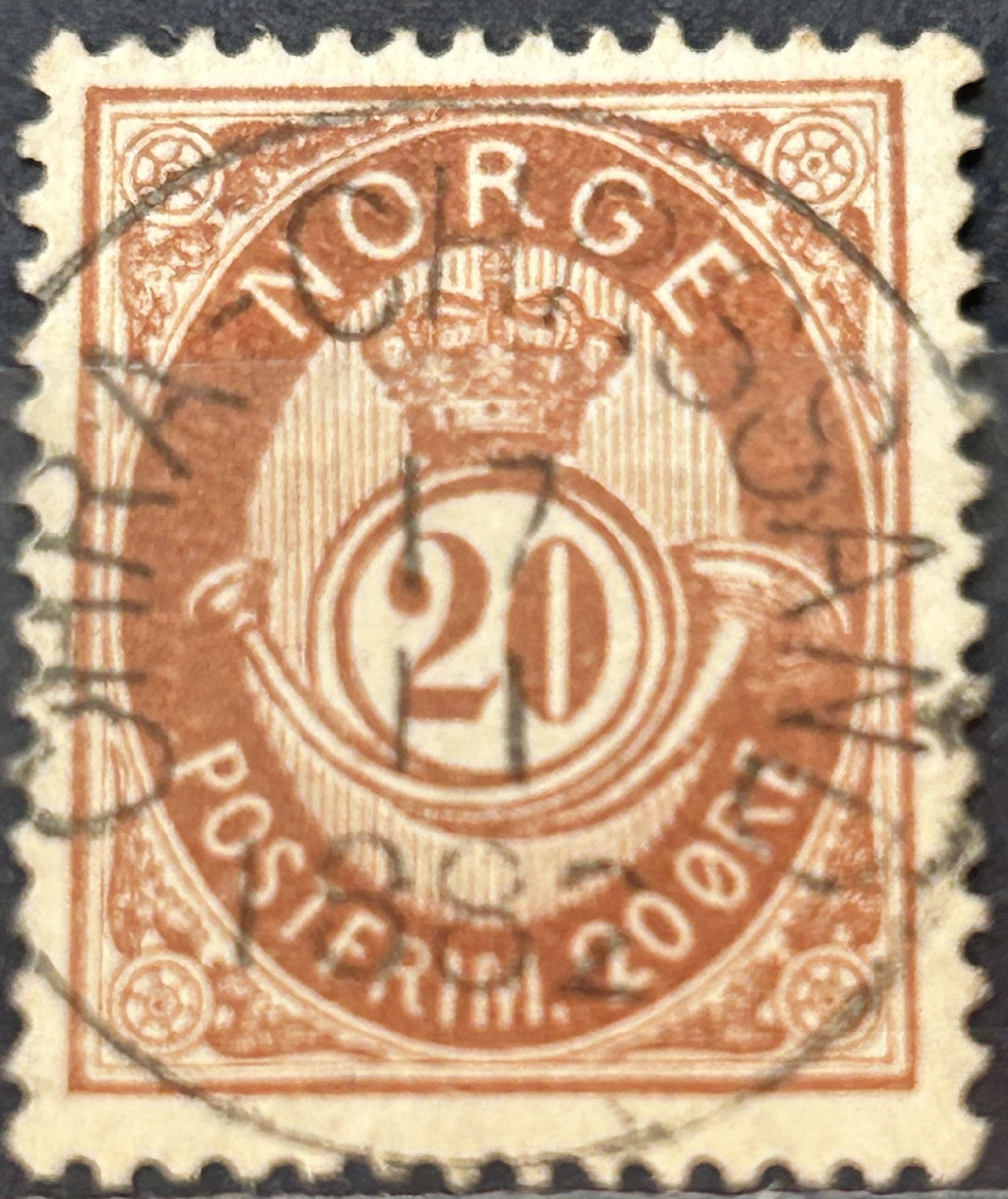 NK 39X. PRIMA=CHRA-CHRSSAND 17-11-1882=