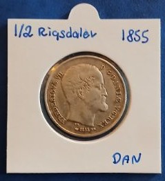 1/2 Rigsdaler 1855