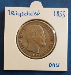 1 Rigsdaler 1855