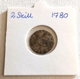 2 skilling 1780