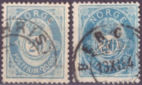 NK 40 IIa-IIbx. PENT RUNDSTEMPLA. (530,-)