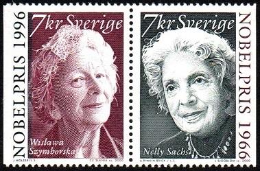 Sverige Afa: 2128&2169 - Nobelprismottagere i litteratur **