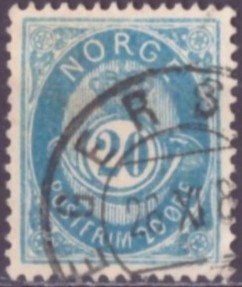 NK 46a. PENT RUNDSTEMPLA.   (250,-)