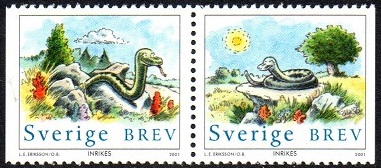 Sverige Afa: 2137 & 2138 - Kinesisk nyttår **
