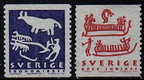 Sverige Afa: 2143+2144 - Kultur-og naturarv II **