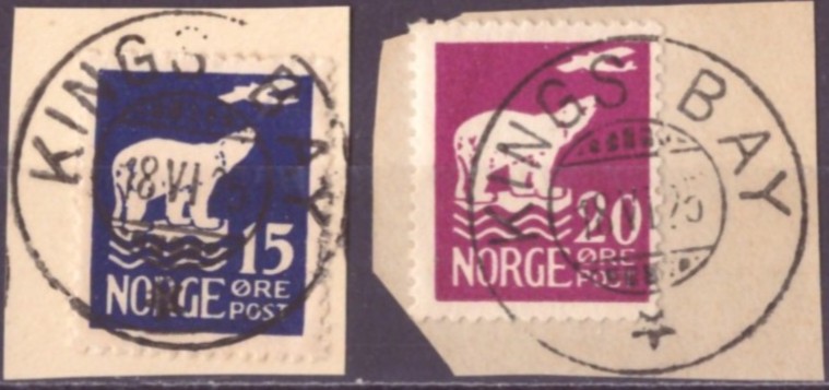 NK 134-35. PRIMA=KINGSBAY 18 VI 25= (på klipp)