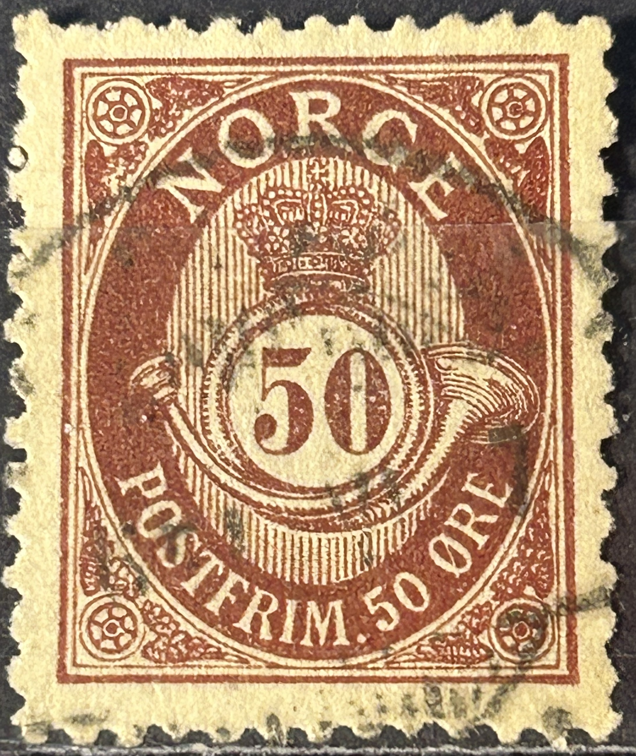 NK 64X. PENT RUNDSTEMPLA. (300,-)