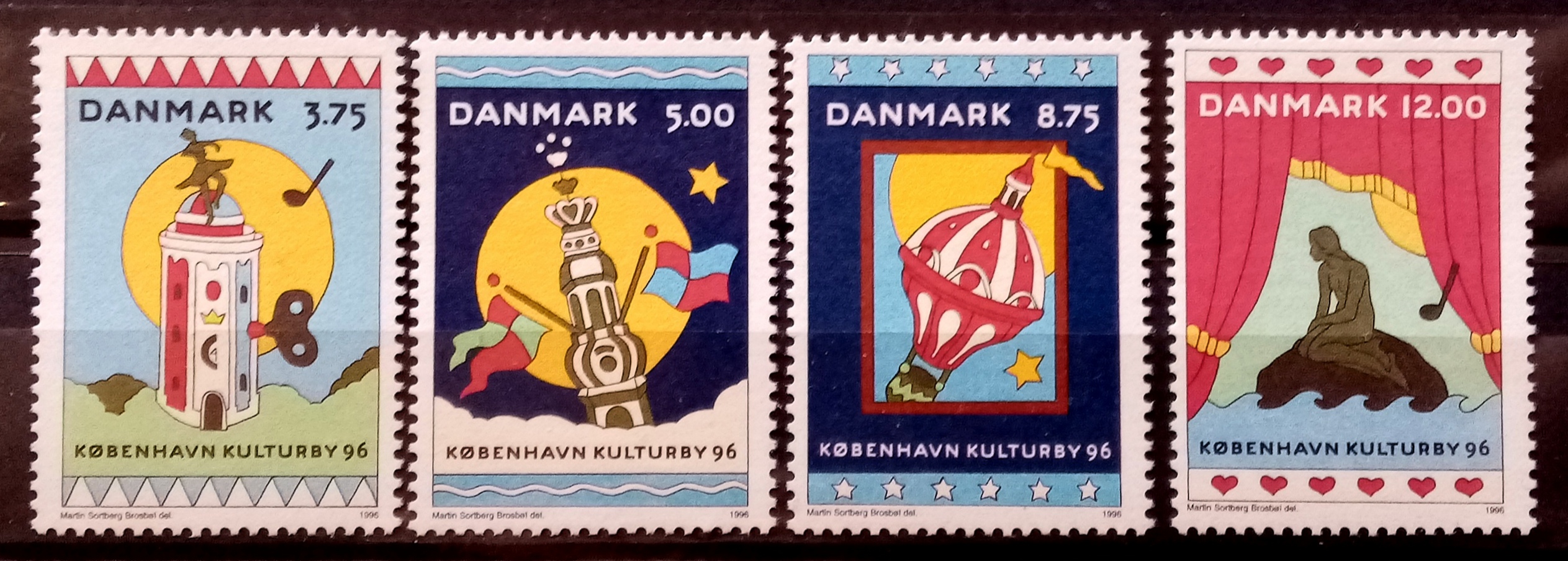 Danmark - Afa : 1107 - 10. København kulturby 96. (1996) **