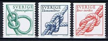 Sverige Afa: 2267-69 - Knop **