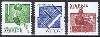 sverige Afa: 2321-23 - Treverktøy **
