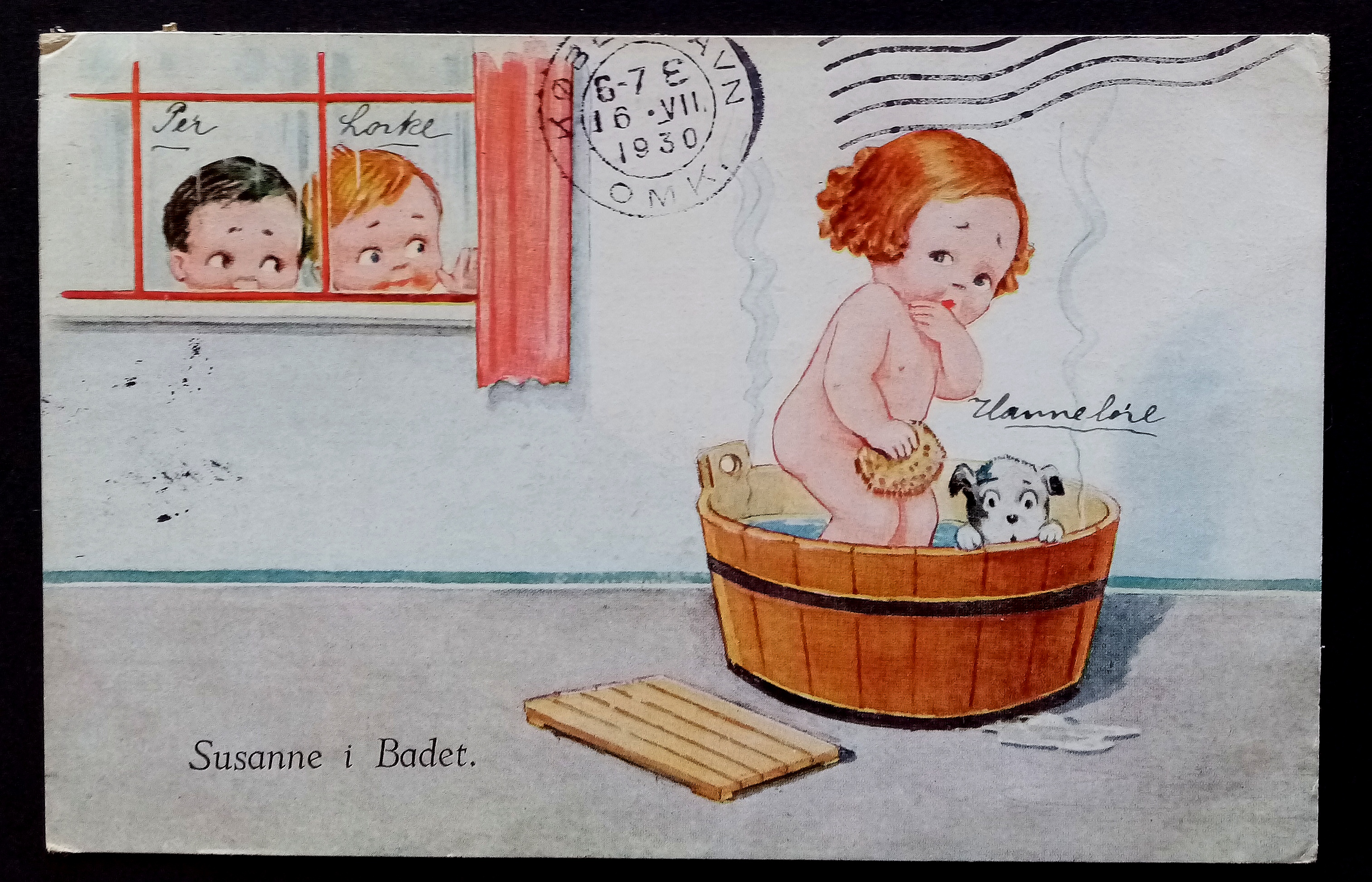 Susanne i Badet