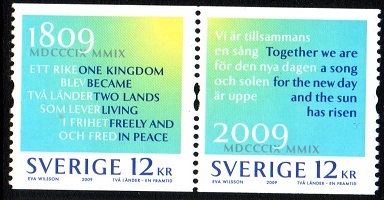 Sverige Afa: 2634-35 - To land - en fremtid **