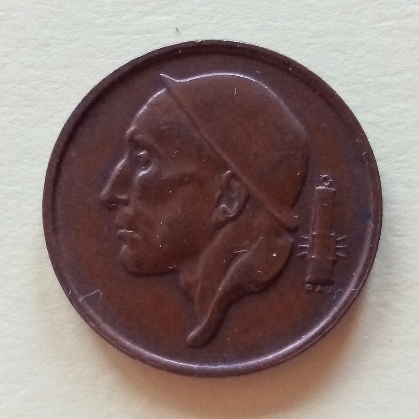 Belgia - 50 Centimes. 1955