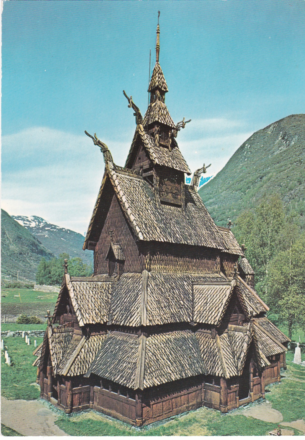 Lærdal. Borgund stavkirke ( mittet 865/24)