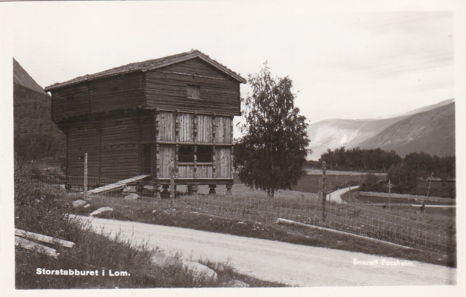 Stabburet i Lom ( Eneret Fossheim)