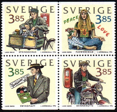 Sverige Afa: 1893-96 - Fire generasjoner **