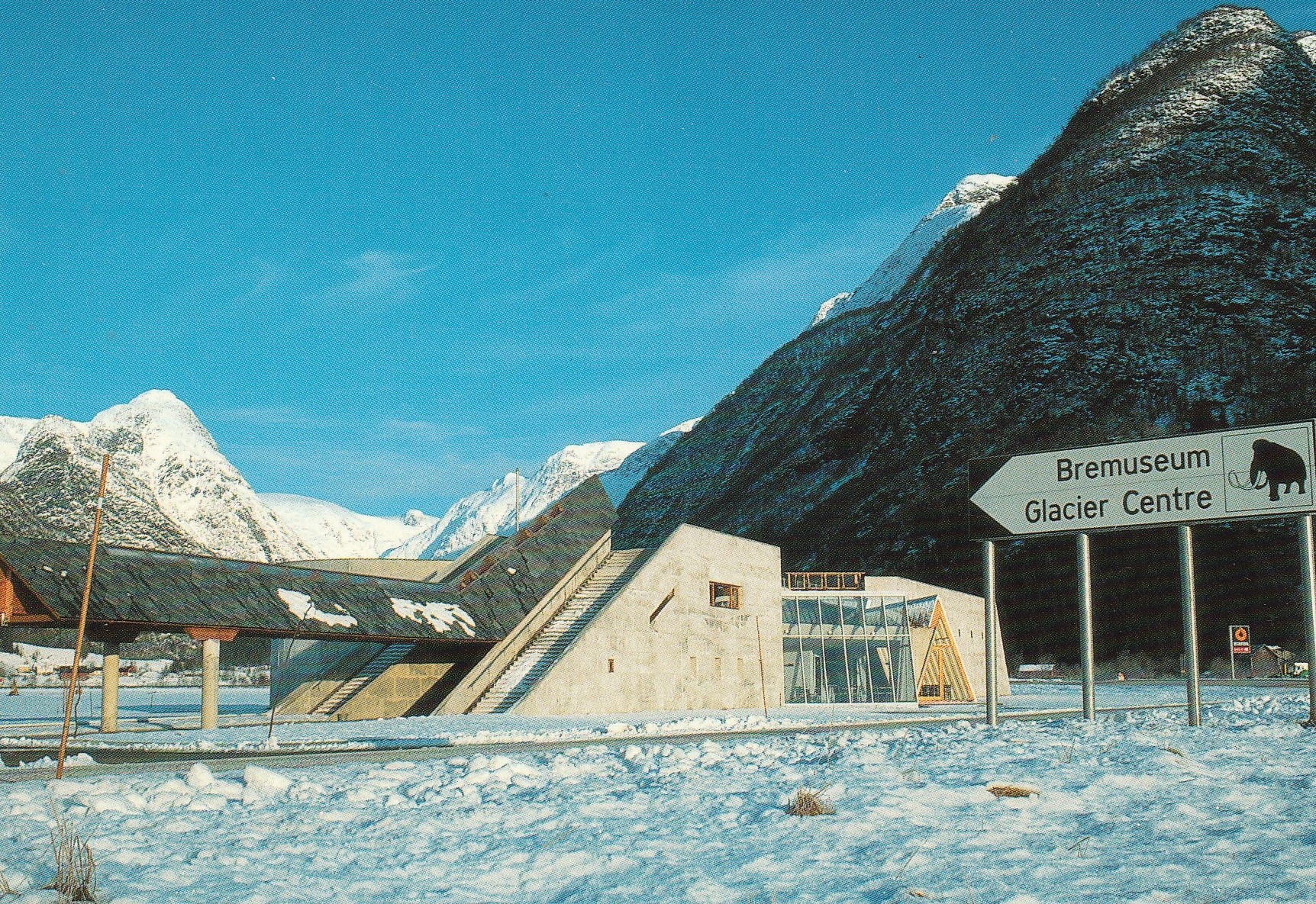 Norsk Bremuseum Fjærland - Sognefjord .  Normann 01-N-10-193