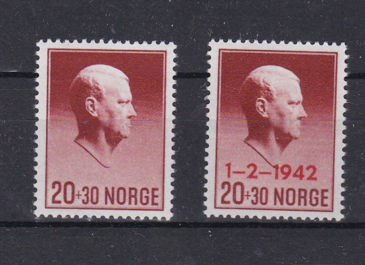 Quisling ( NK 300/3001) postfrisk