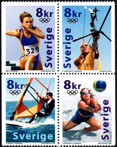 Sverige Afa: 2110-13 - OL i Sidney **