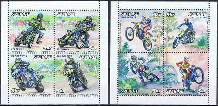 Sverige Afa: 2240-47 - Motorsykkelsport **