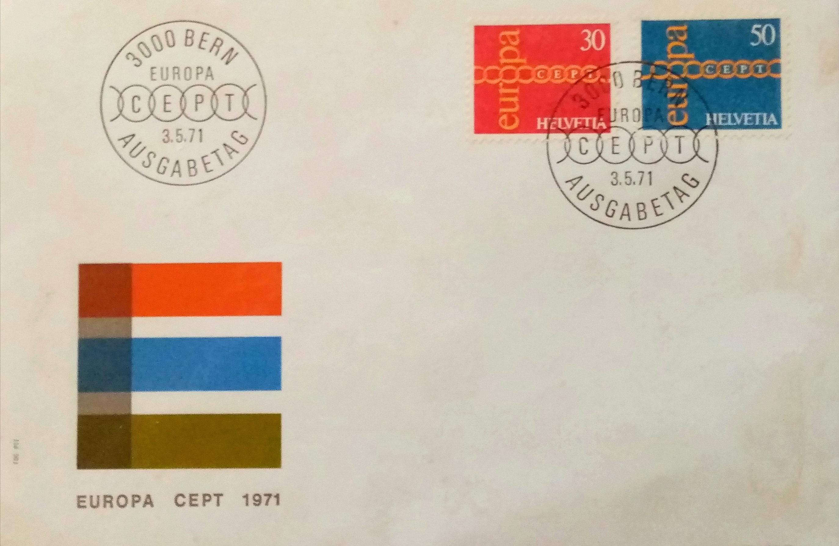 FDC - BERN. 3.5.71