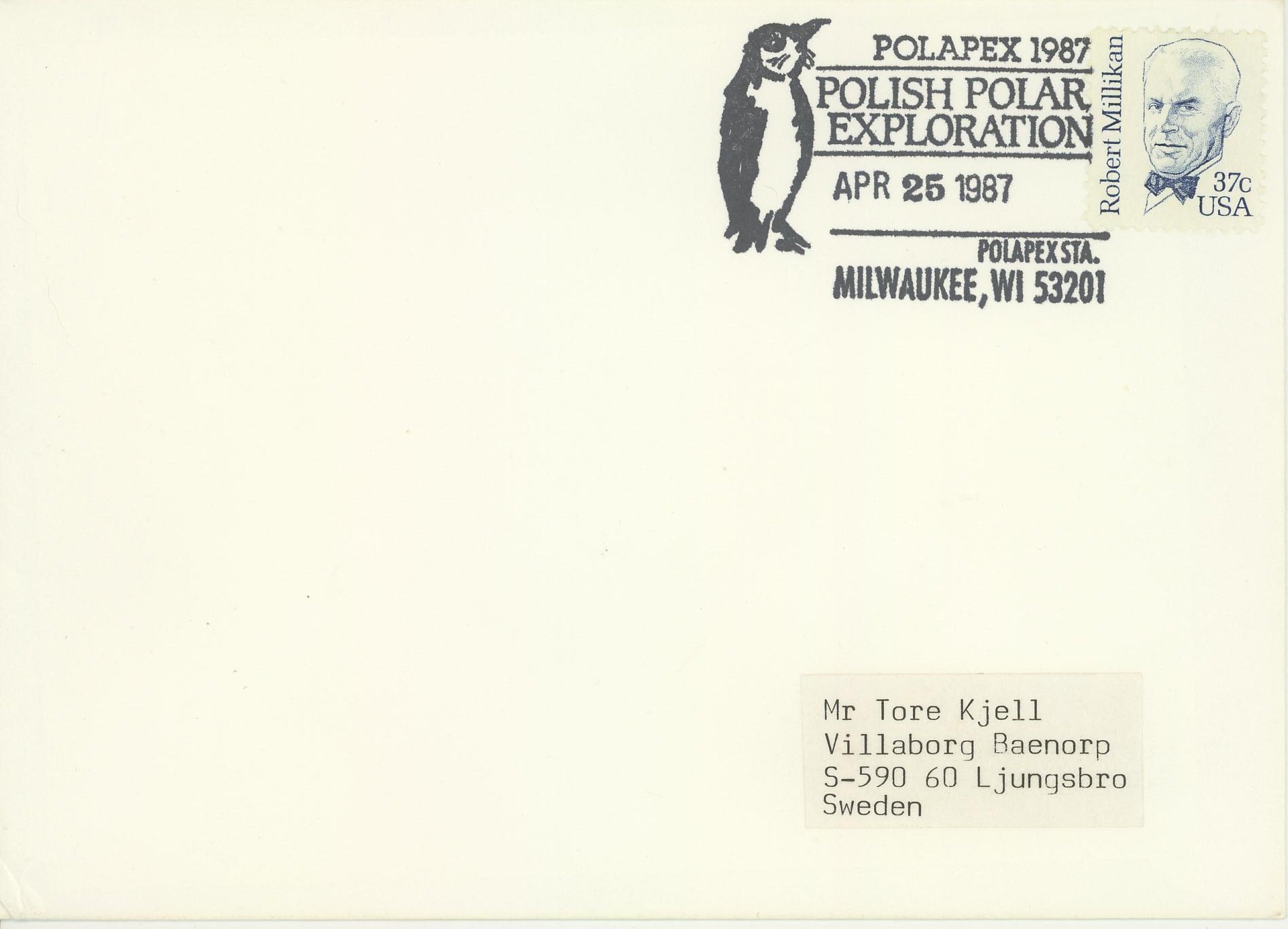 Utstillingsstempel - POLAPEX 1987