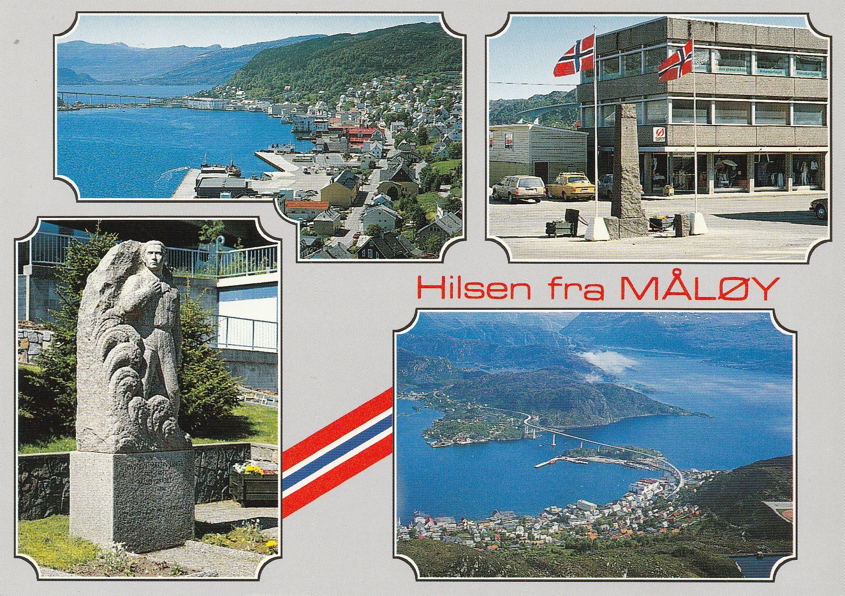 Hilsen fra Måløy.  Aune M-13179-9