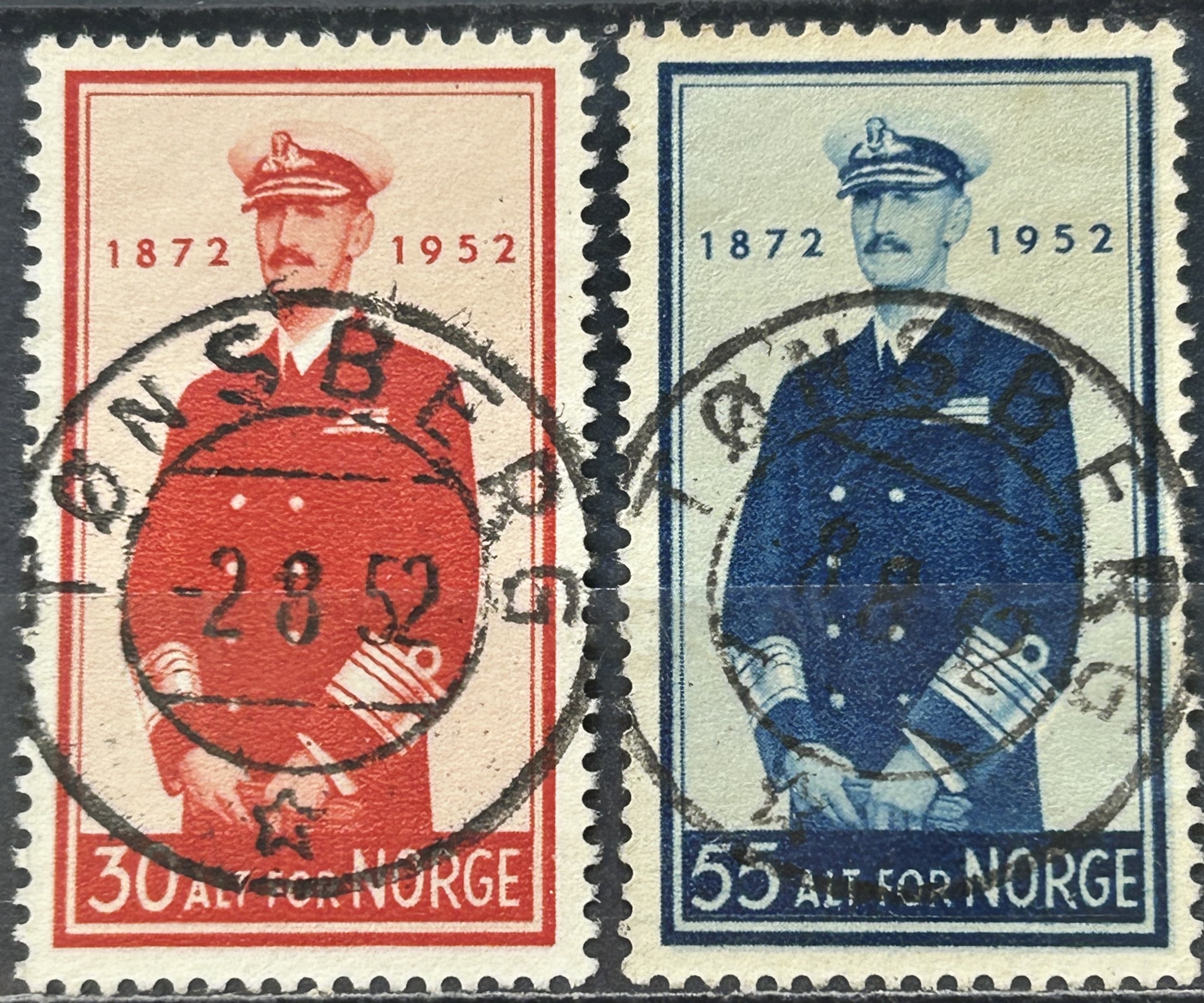 NK 411-12. PRAKT=TØNSBERG 2-8-52=