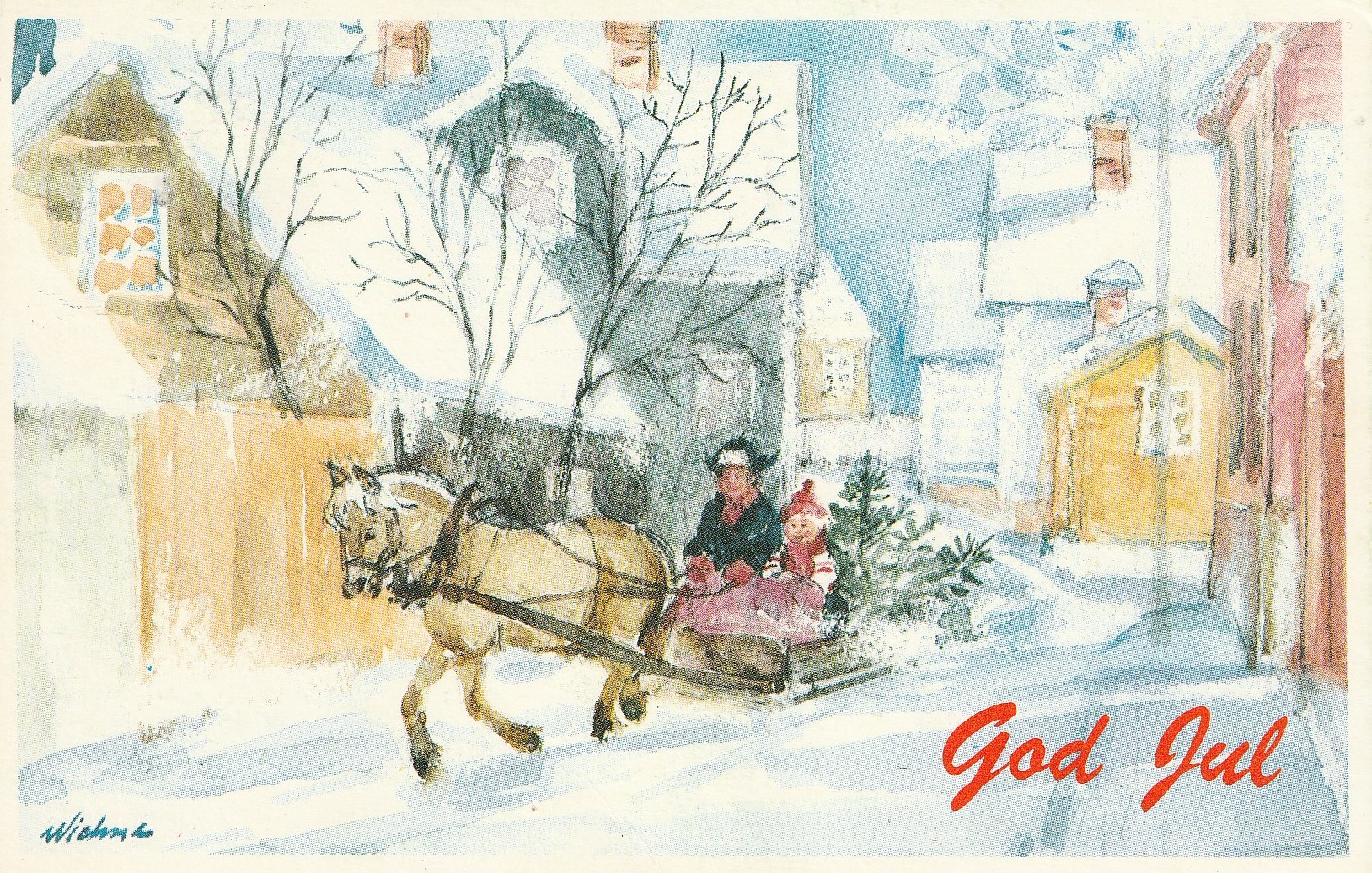 God Jul . Mittet 7906/Wichme? Pst Små